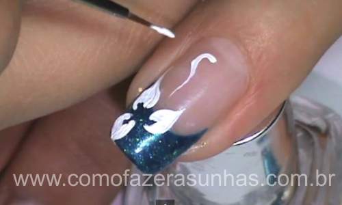 unhas decoradas francesinha 50