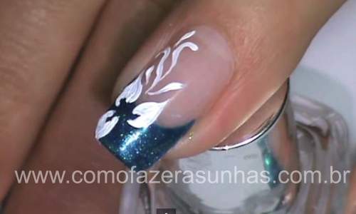 unhas decoradas francesinha 53