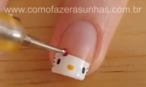 Unhas hello kitty - 06