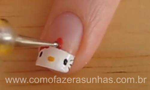 Unhas hello kitty  - 10