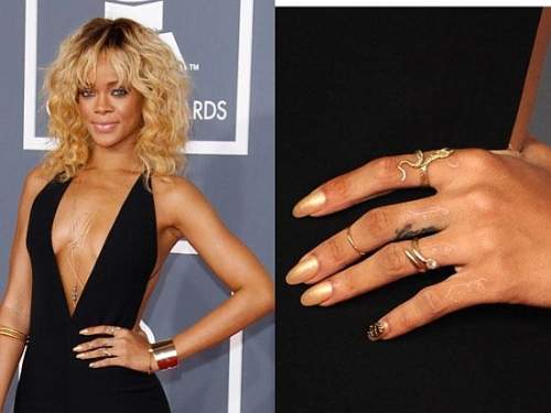 Esmaltes mais caros do mundo - esmaltes ouro rihanna