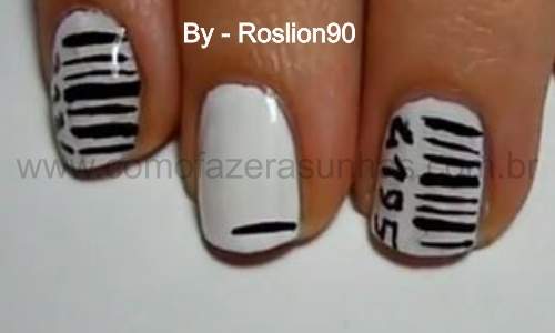 Unhas com código de barra - passo a passo - 05