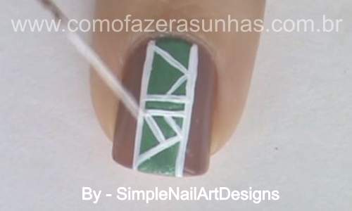 Unhas tribal – Passo a passo - 14