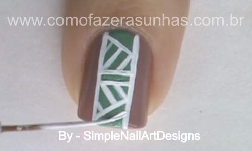 Unhas tribal – Passo a passo - 18