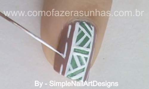 Unhas tribal – Passo a passo - 23