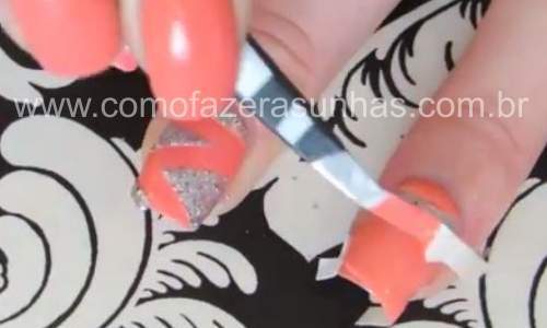 Unhas Zig Zag – Passo a Passo - 27