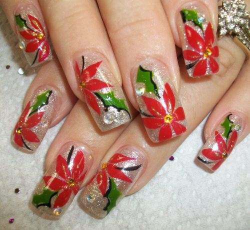 Unhas Decoradas Para o Natal - Fotos e Modelos -19