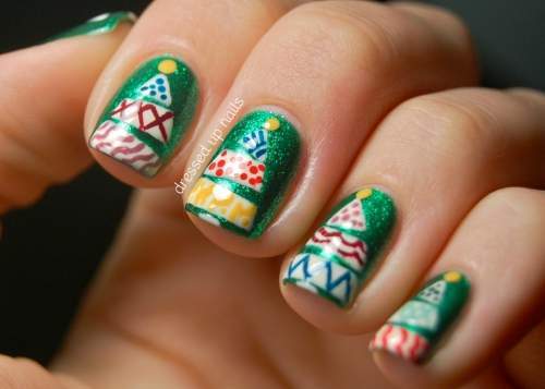 Unhas Decoradas Para o Natal - Fotos e Modelos - 36