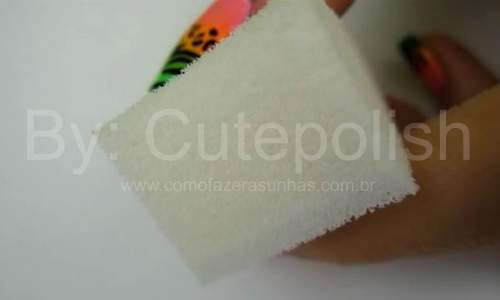 Unhas Coloridas Animal Print - Passo a Passo - 03