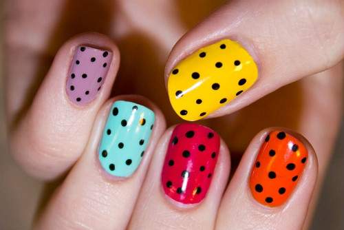 Unhas decoradas Coloridas - 04