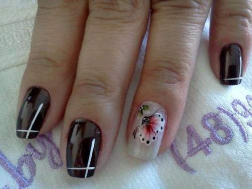 Unhas com Borboletas - 04