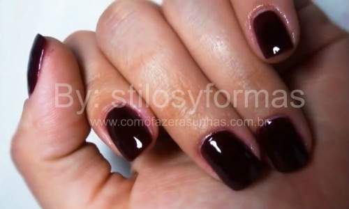 Unhas decoradas com girassol - 03