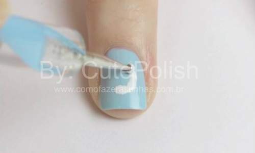 Unhas Decoradas com Flappy Bird – Passo a Passo - 03