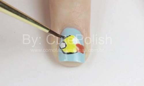 Unhas Decoradas com Flappy Bird – Passo a Passo - 13