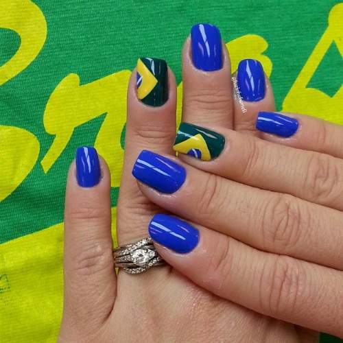 Unhas  Copa do mundo 2014 br5