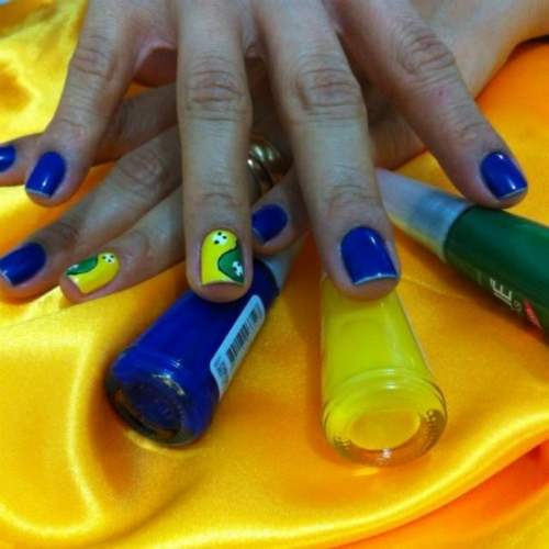 Unhas Copa do mundo 2014 br6