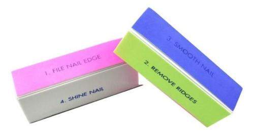 Como dar Brilho Natural às Unhas sem Esmalte lixa polidora