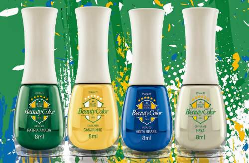 Esmalte para Copa do Mundo 2014 - Coleção Seleção Oficial - Beauty Color