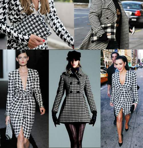 Unhas Pied de poule inverno 2014 – Passo a Passo estampas