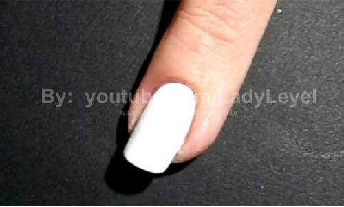 Unhas Pied de poule inverno 2014 – Passo a Passo 1