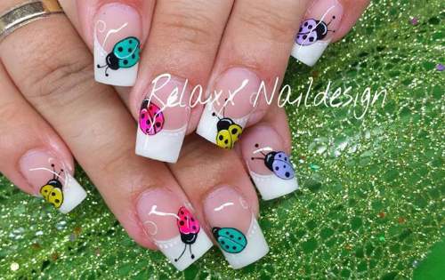 Modelos de unhas decoradas 2014 - Fotos, Tendências e Passo a passo 09