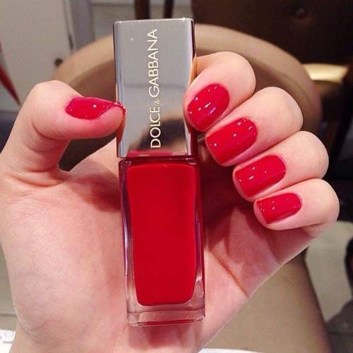 Desejo do dia: Esmalte vermelho - red 150 Dolce Gabbana