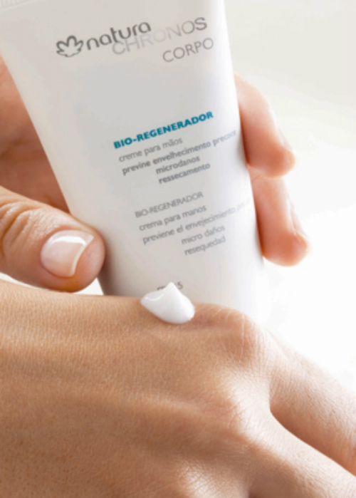 Natura Chronos Creme para Mãos Bio Regenerador FPS 15 
