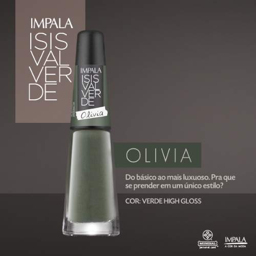 Esmaltes Impala: Isis Valverde inverno 2014 - olivia