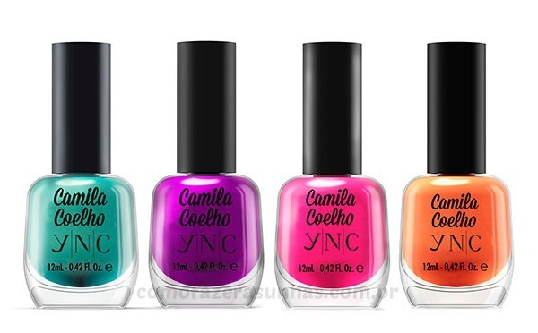 Esmaltes: Lançamentos do mês de setembro ync camila coelho