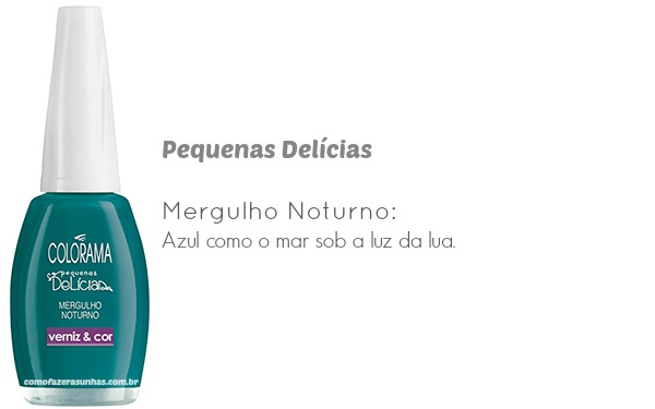 pequenas delícias colorama - mergulho noturno