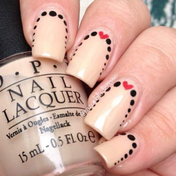Border Nails: Unhas contornadas 04