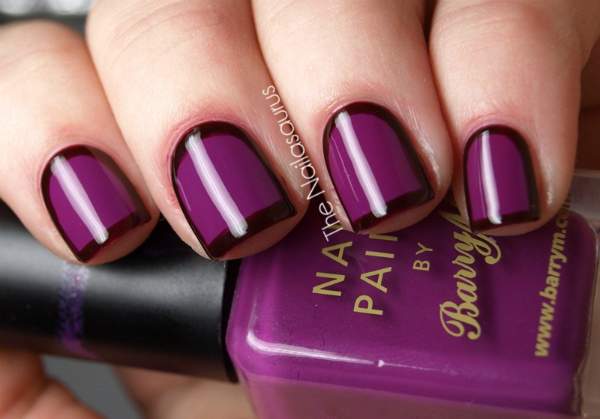 Border Nails: Unhas contornadas 03