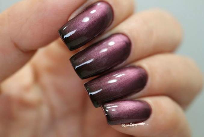 Esmalte Ludurana Degradê by Bruna Marquezine - Açaí Black
