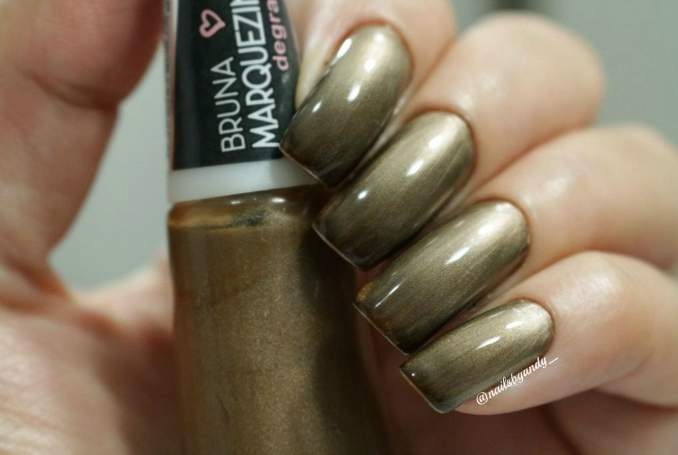 Esmalte Ludurana Degradê by Bruna Marquezine - Gold Black