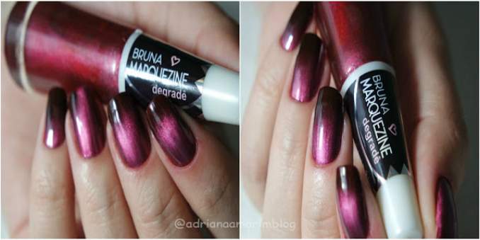 Esmalte Ludurana Degradê by Bruna Marquezine - Red Black