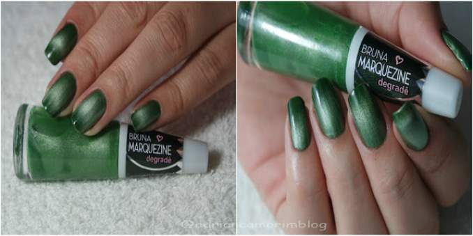 Esmalte Ludurana Degradê by Bruna Marquezine - Verde Black