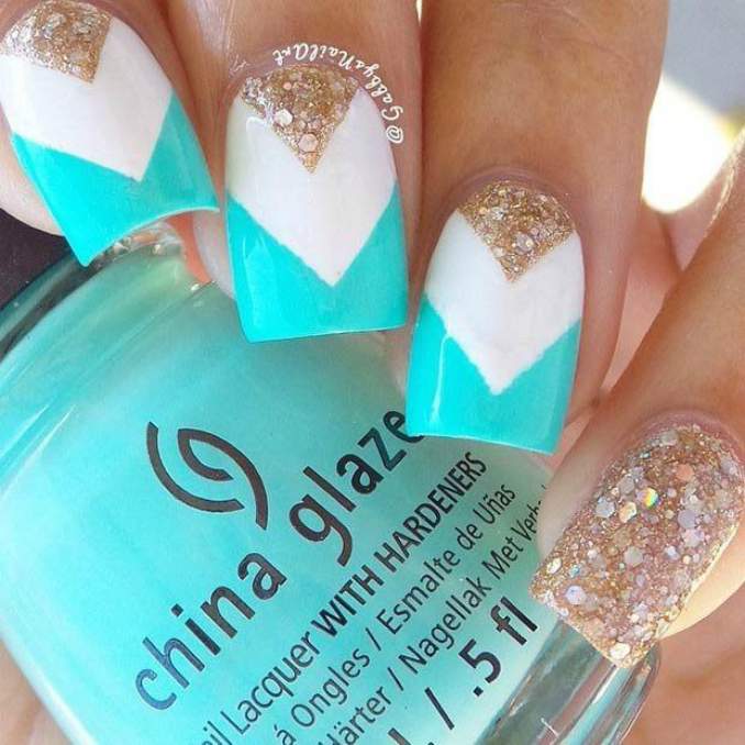 100 Unhas Decorada - As melhores fotos para se inspirar 36