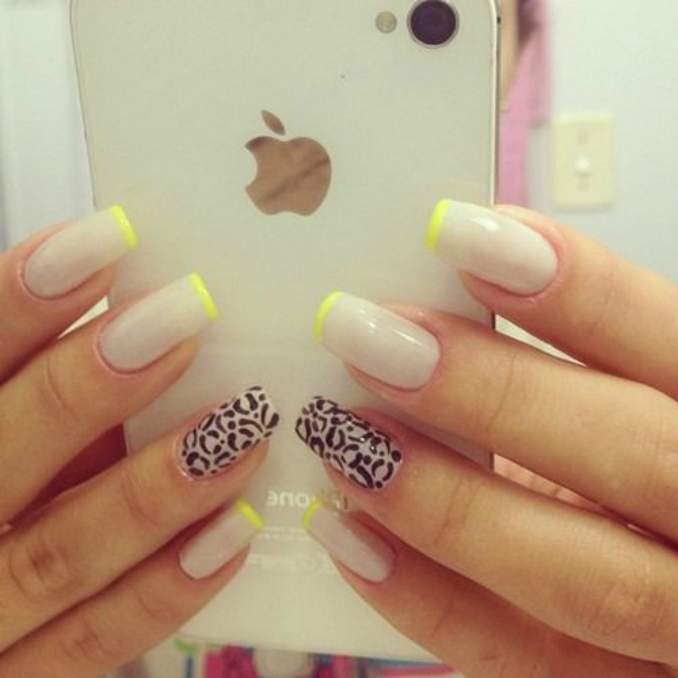 Unhas francesinha decoradas 19