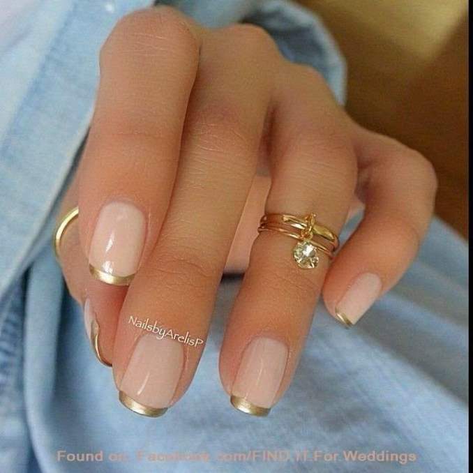 Unhas francesinha decoradas 22