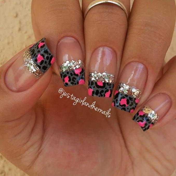 Unhas francesinha decoradas francesinha 23