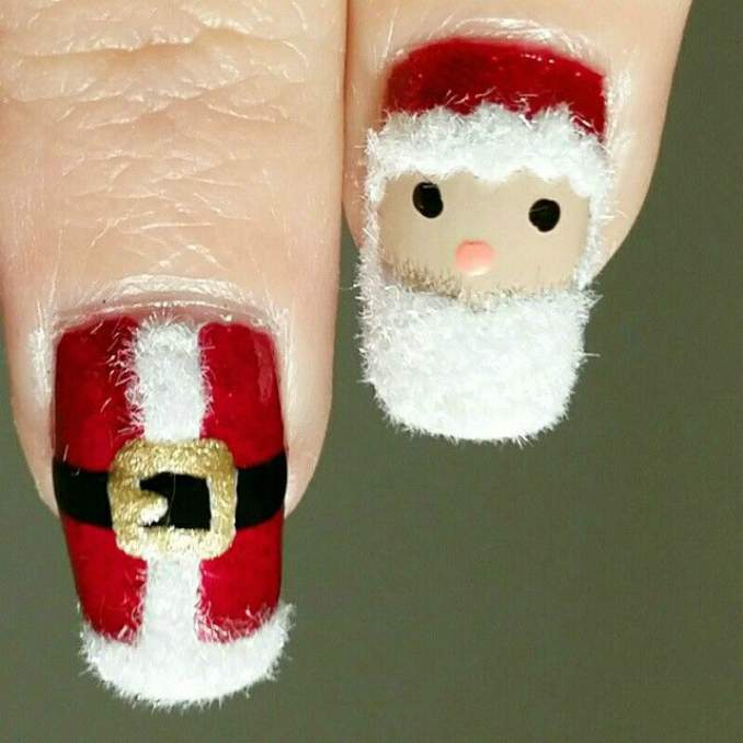 unhas decoradas natal 2015 14