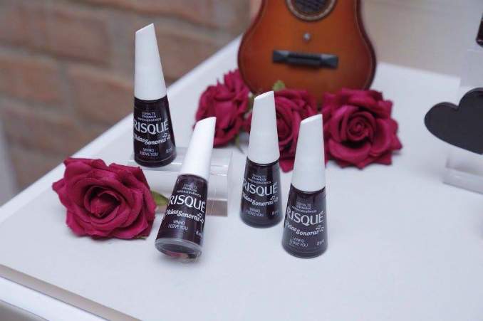 Coleção Risqué Vidas Sonoras - Risqué Vinho I Love you