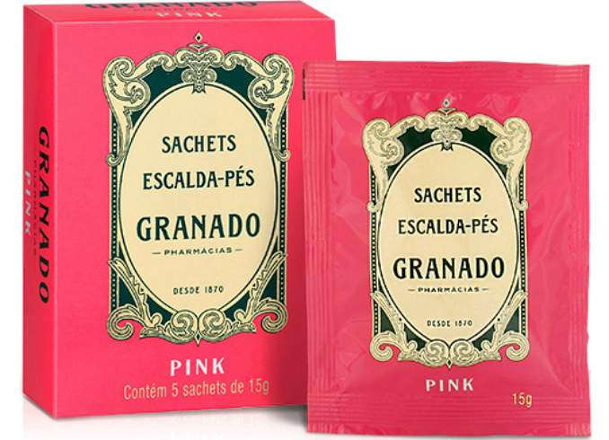 Sachets Escalda Pés - Linha Pink da Granado