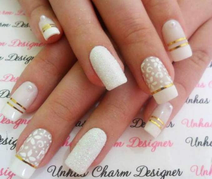 unhas decoradas delicada 14