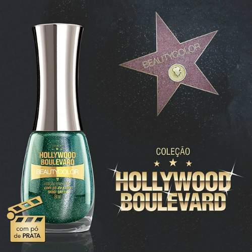 Esmaltes: Coleção Hollywood Boulevard - Beauty Color - verde